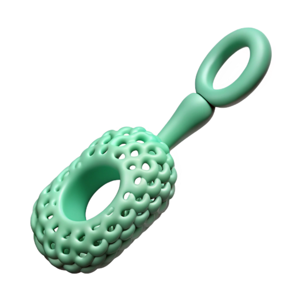 impressive vintage Mint Green Crochet Hook Top View Cutout high resolution png