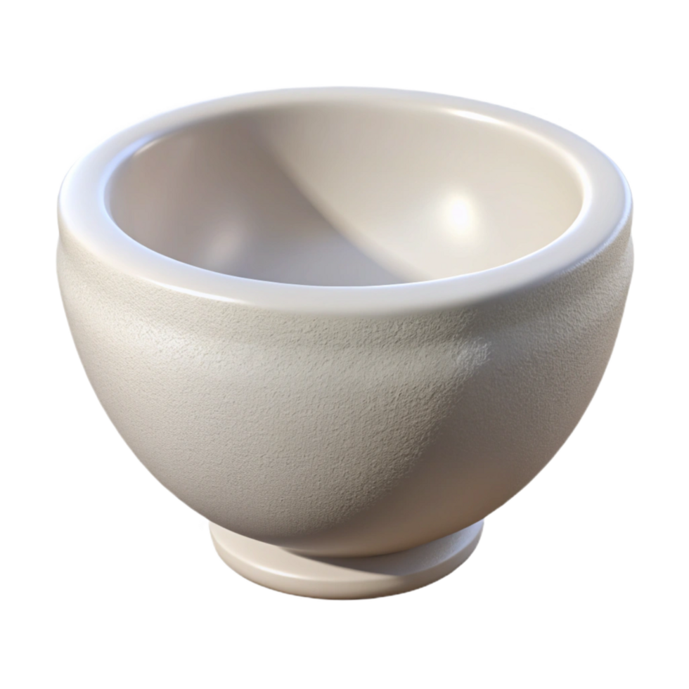 impressive classic Mixing Bowl White Isolated Cutout high resolution png