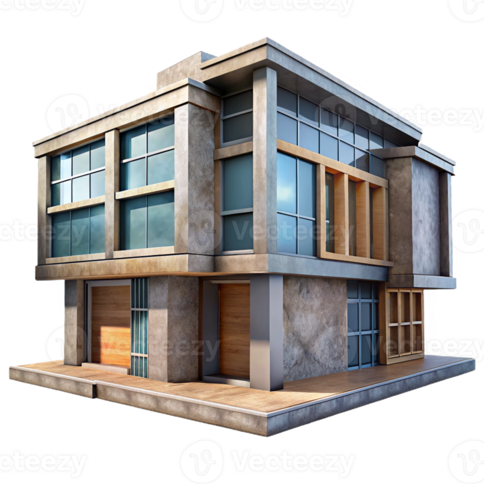 extraordinary minimalist Modern Architecture Building Facade Cutout genuine png
