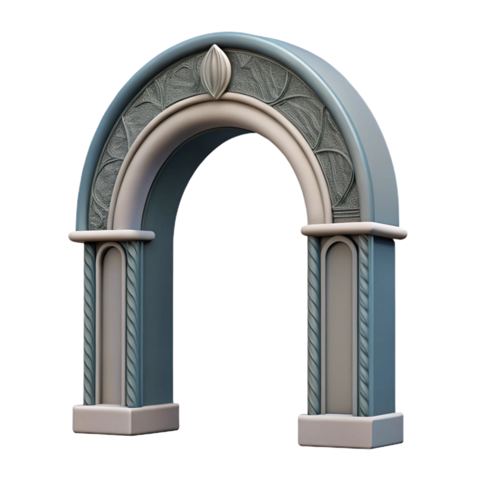 extraordinary modern Modern Archway Decorative Molding Cutout Isolated png