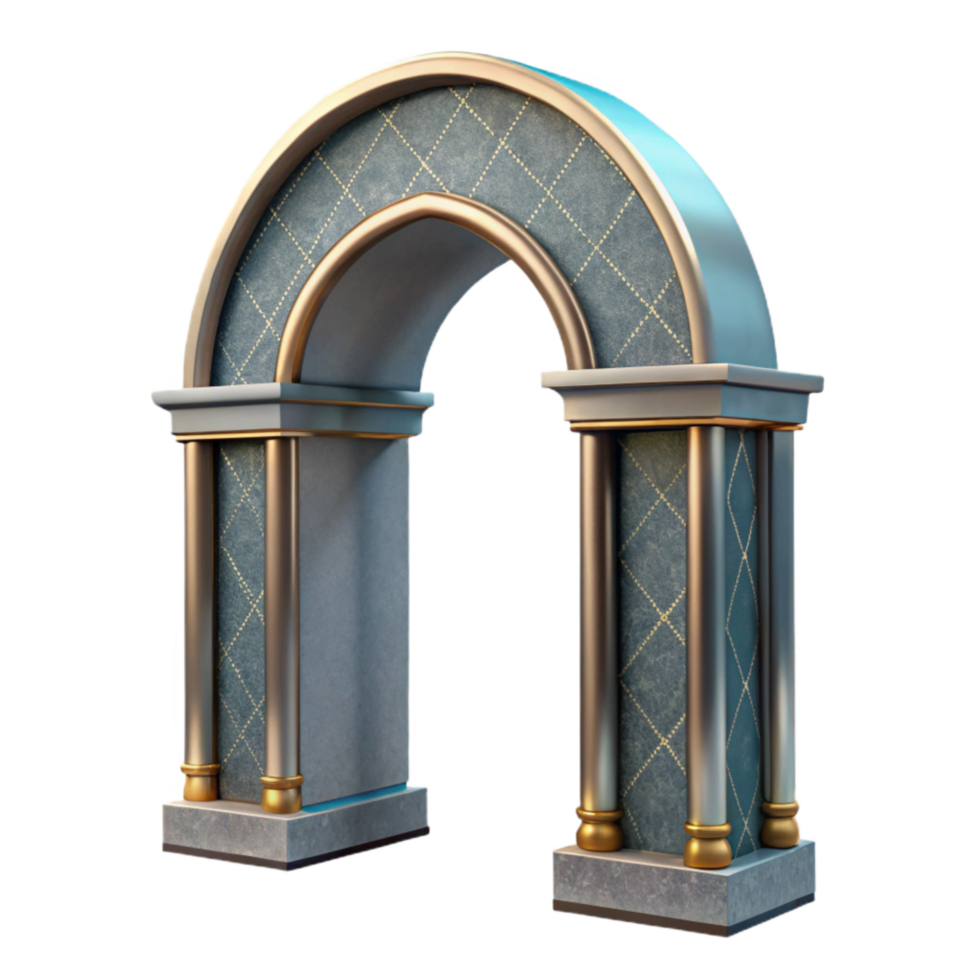 wonderful minimalist Modern Archway Detailed Design Transparent Element high quality png