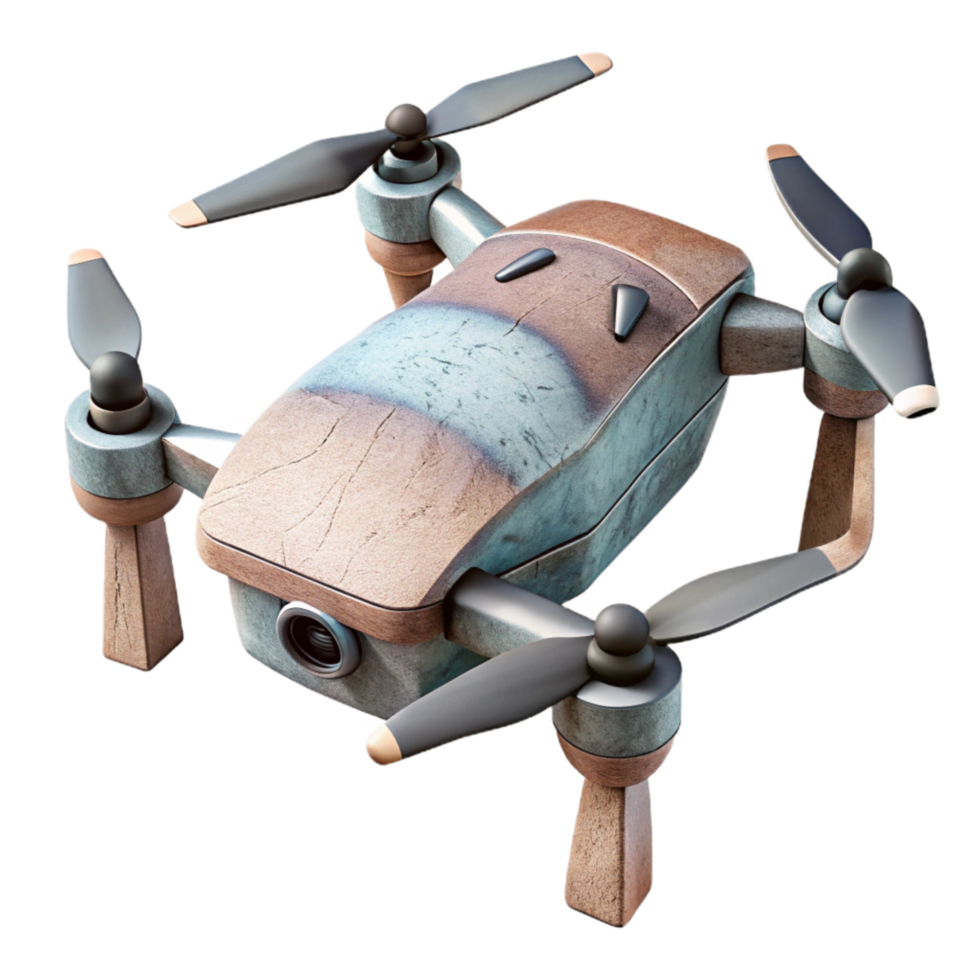 beautiful creative Modern Drone Design with Sleek Body Cutout high quality png