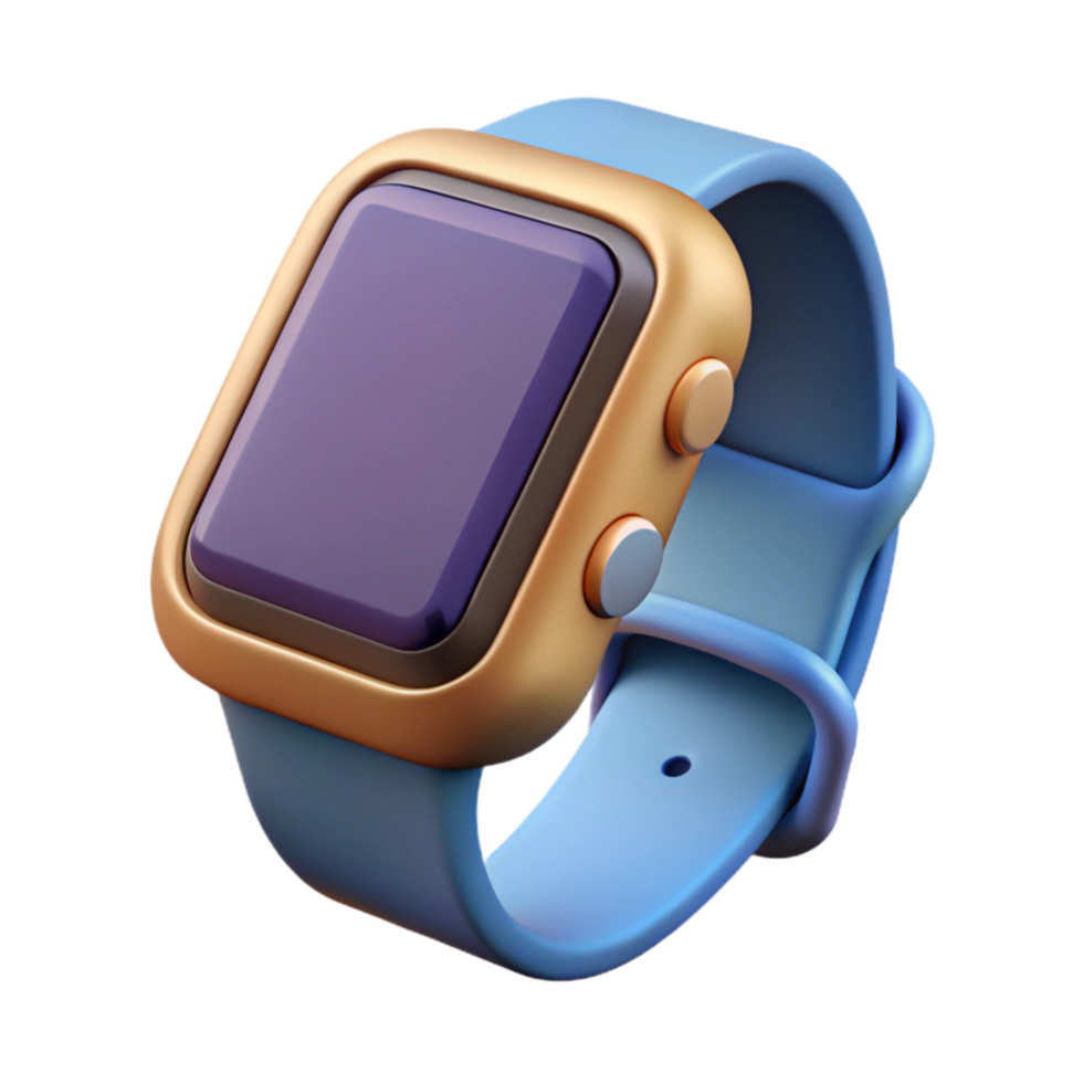 extraordinary artistic Modern Smartwatch Side View Isolated Cutout genuine png