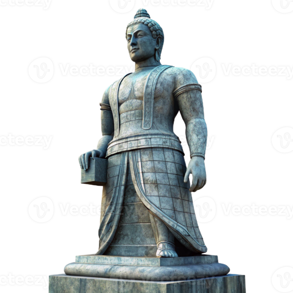dramatic contemporary Monumental Statue Silhouette Transparent Background authentic png