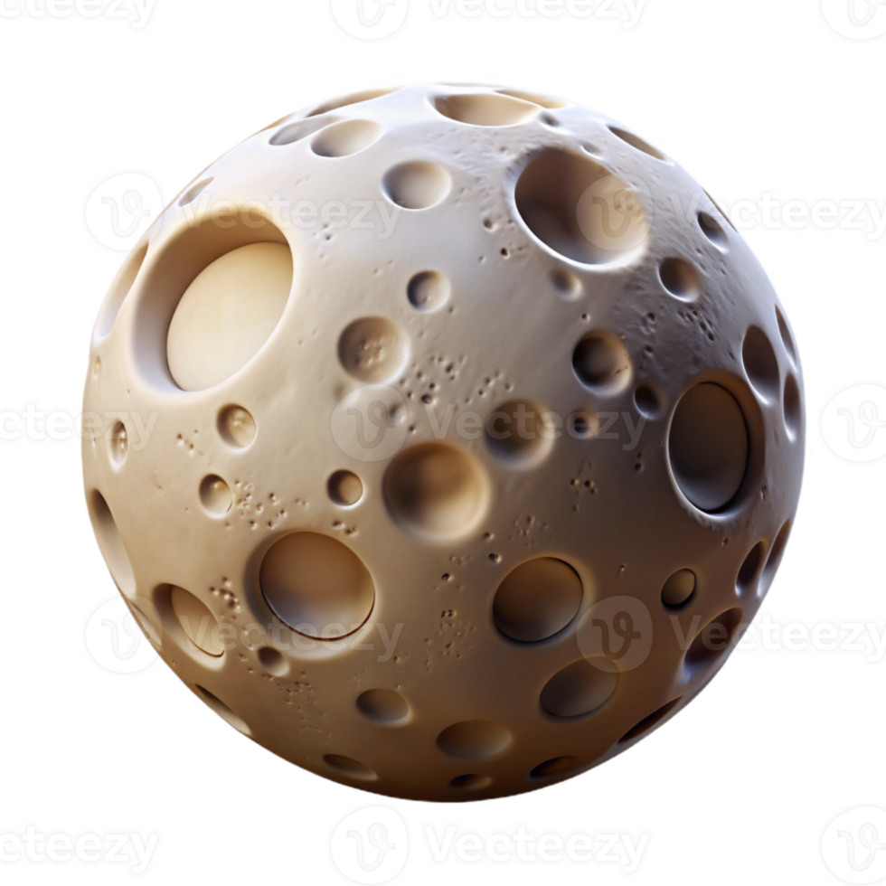 impressive traditional Moon Photography Scene with Craters Cutout high quality png