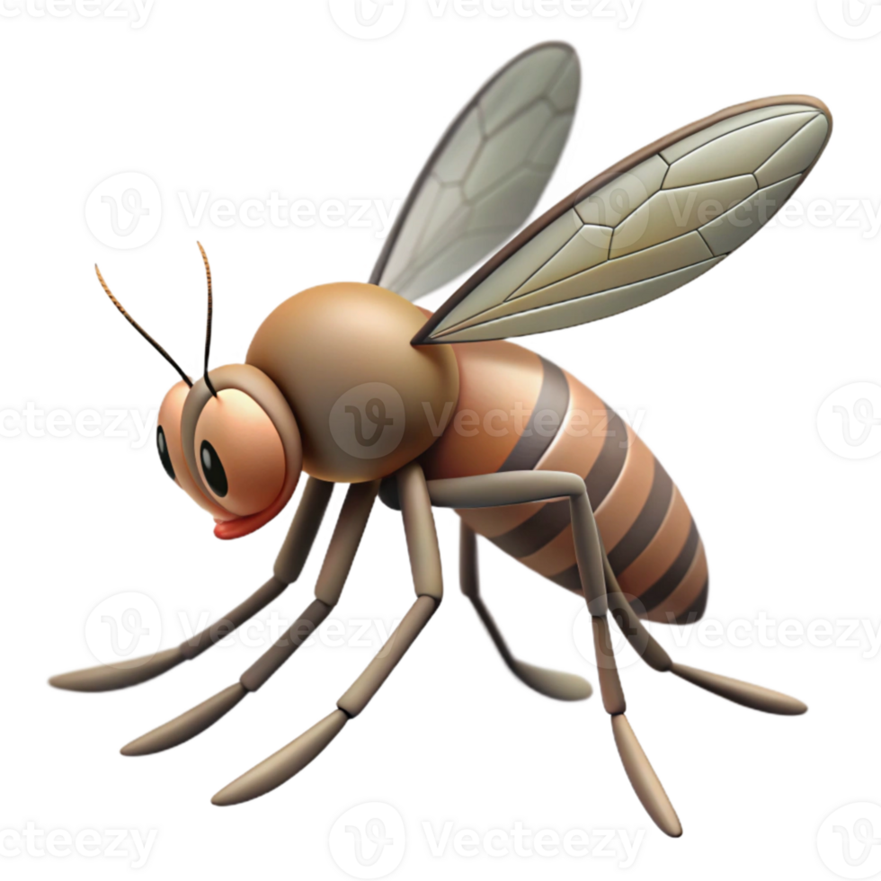 magnificent artistic Mosquito Biting Skin Cutout original png