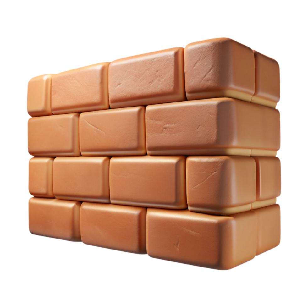 magnificent classic Mud Brick Wall Texture Transparent Background Cutout original png