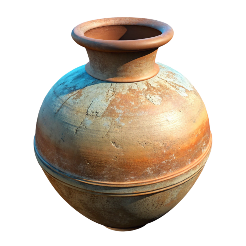 wonderful contemporary Museum Artifact Ancient Pottery Transparent Background detailed png