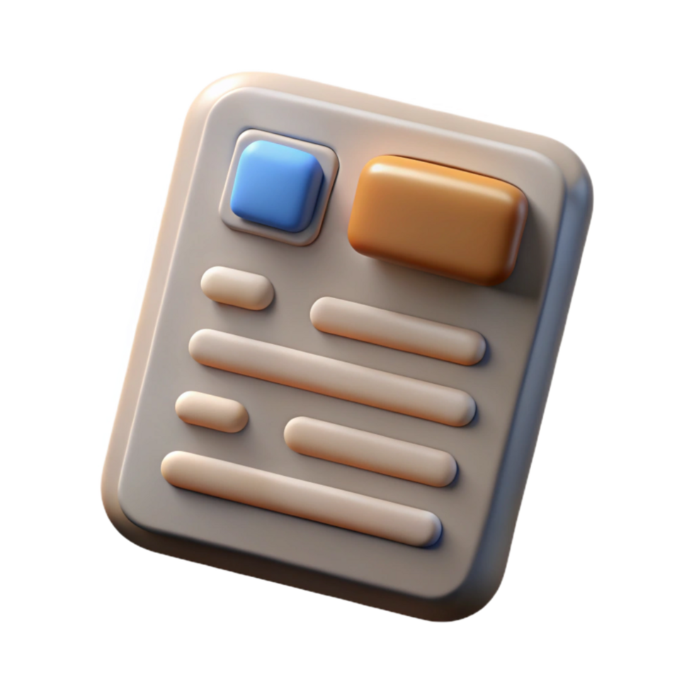 beautiful modern Museum Brochure Informative Text Element premium png