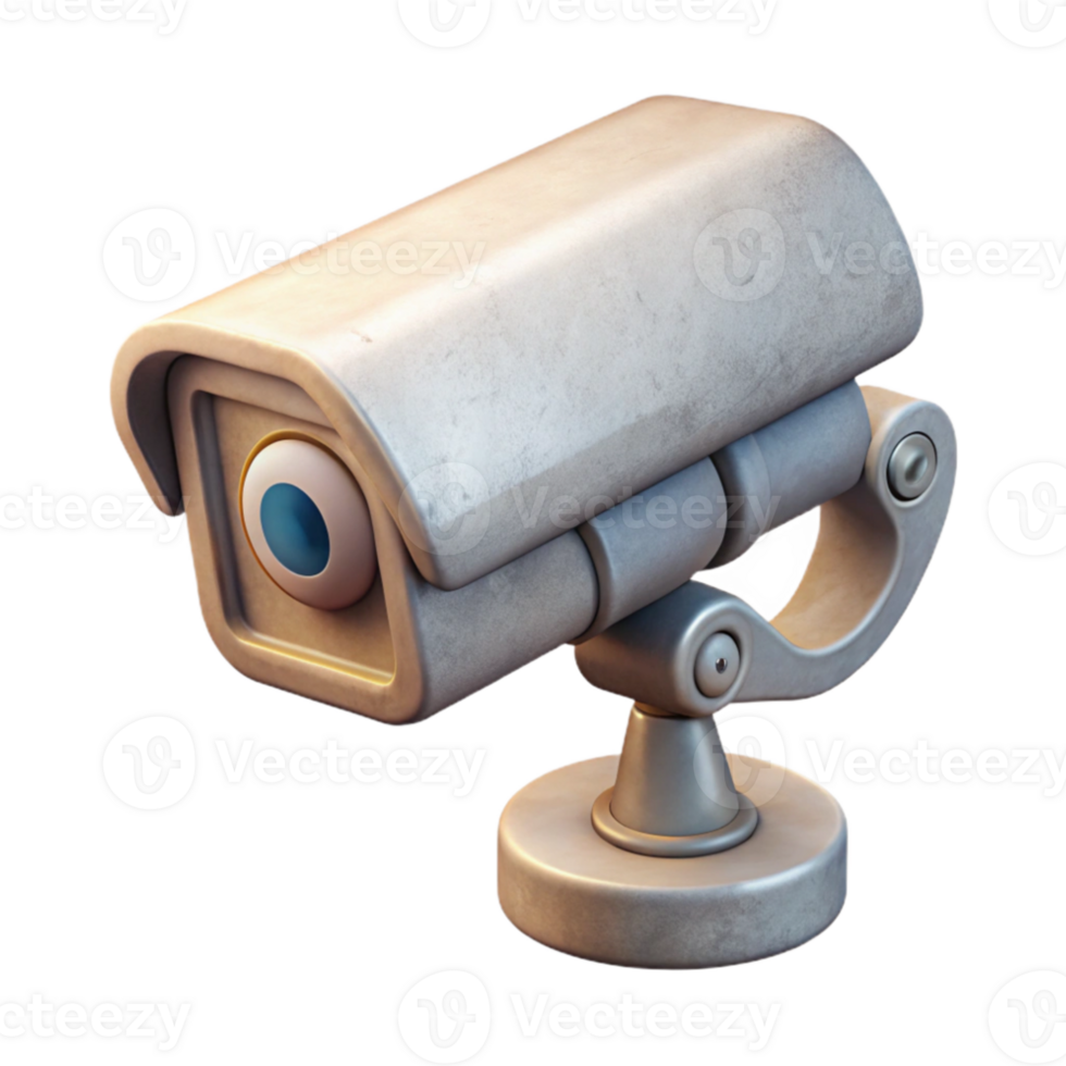 impressive artistic Museum Security Camera Surveillance Equipment Transparent Background professional png