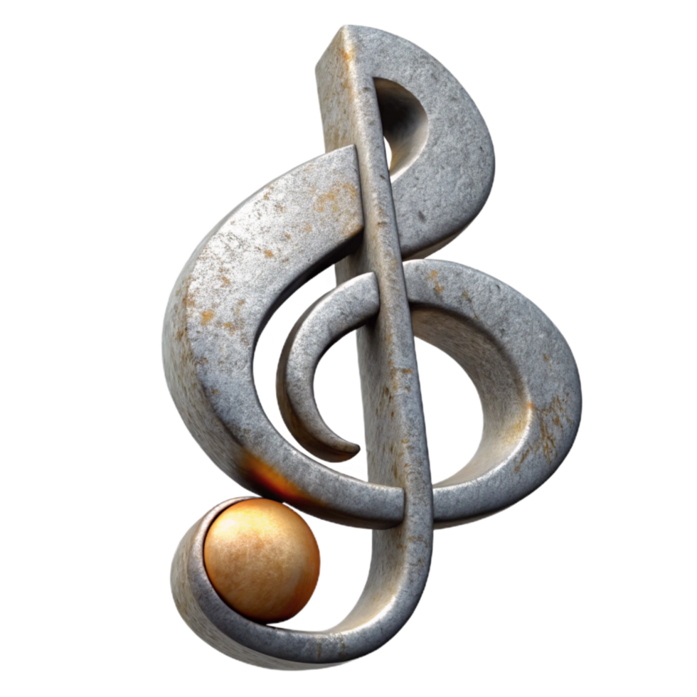 extraordinary contemporary Music Notation Symbols Treble Clef Transparent Background high resolution png