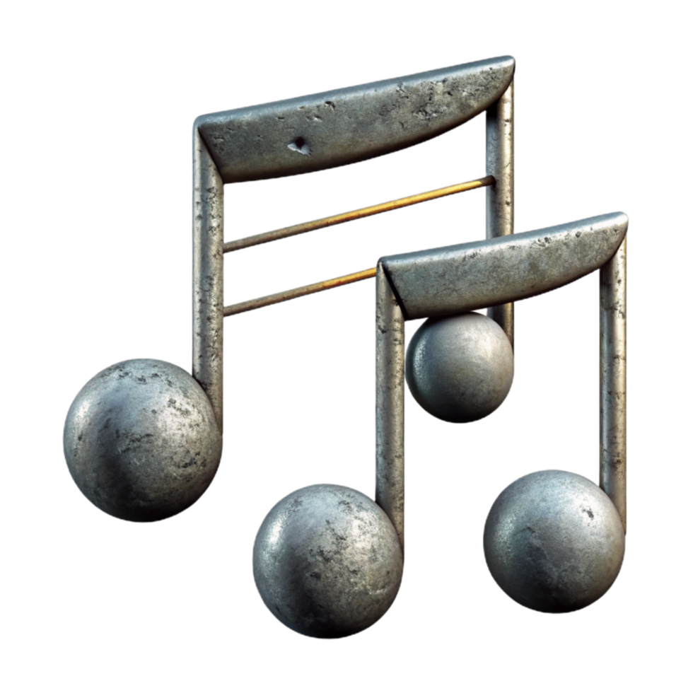 dramatic classic Music Notes Staff Lines Isolated Element png