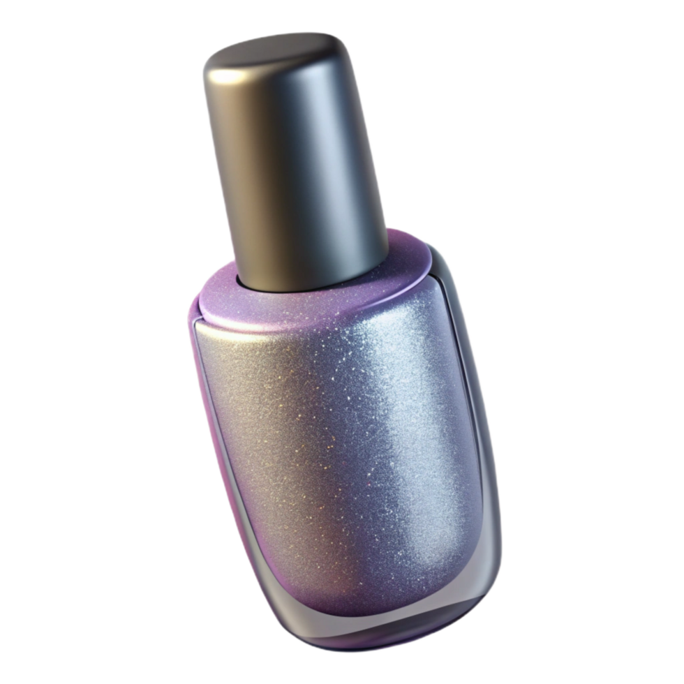 wonderful traditional Nail Polish with Glitter Finish original png