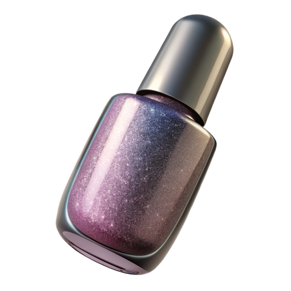 serene traditional Nail Polish with Glitter Finish exclusive png