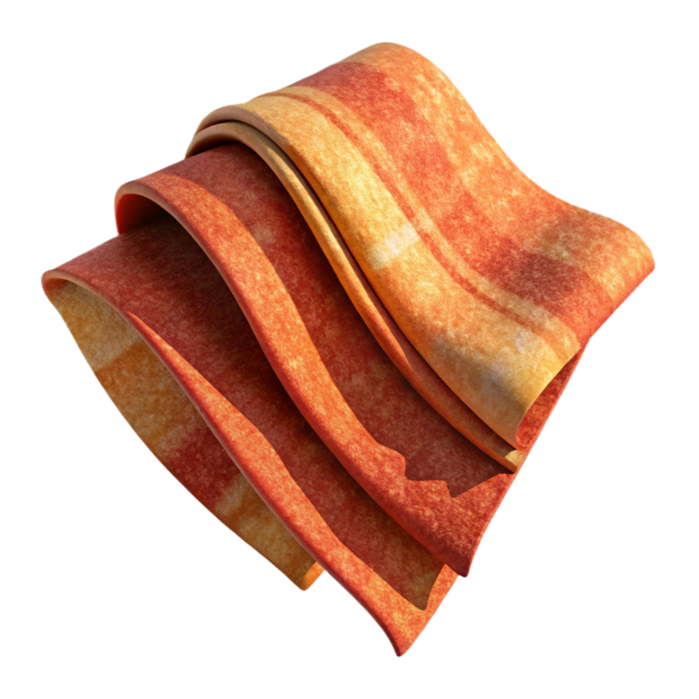 impressive modern Natural Dye Fabric Swatch Warm Tones Cutout high resolution png