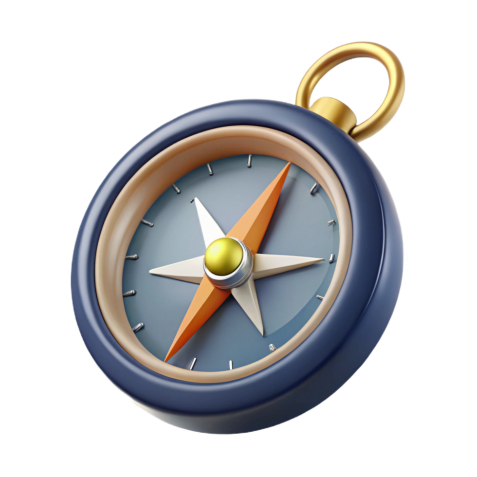 stunning classic Navigation Compass Top View Cutout original png