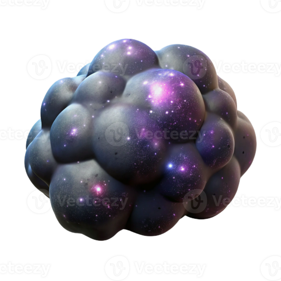wonderful traditional Nebula Cloud with Dark Matter Cutout on Transparent Background original png