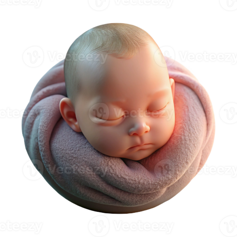 dramatic rustic Newborn Photography Lighting Soft Light Transparent Background professional png