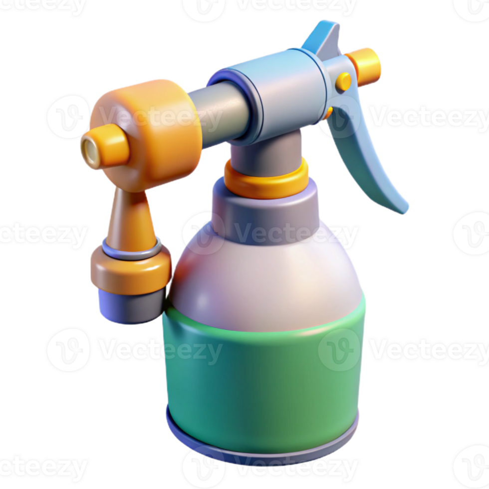 vibrant creative Nft System with Spray Nozzles Isolated Cutout high resolution png