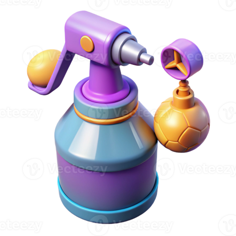stunning abstract Nft System with Spray Nozzles Isolated Cutout original png