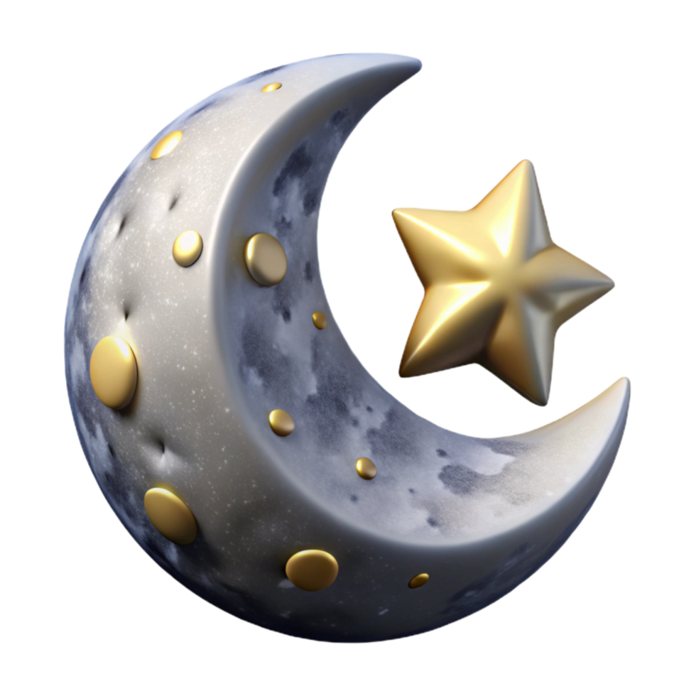extraordinary artistic Night Photography of Moonlit Landscape Transparent Background png
