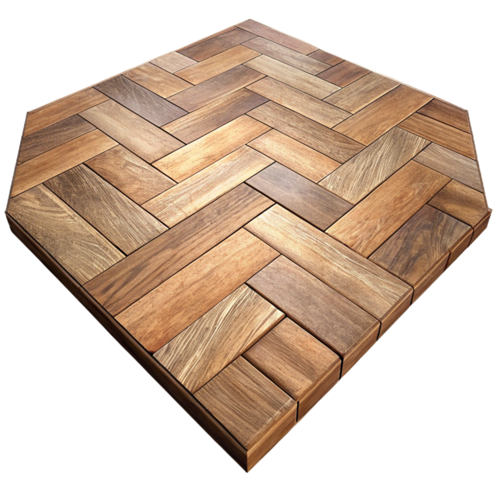 elegant vintage Oak Wood Flooring Pattern Transparent Background detailed png