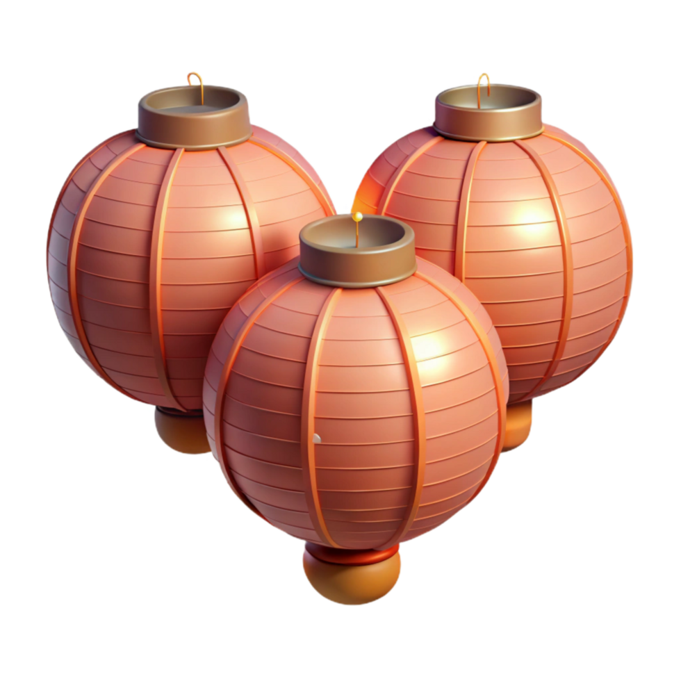 extraordinary vintage Obon Festival Lantern Floating Soft Light Transparent Background genuine png