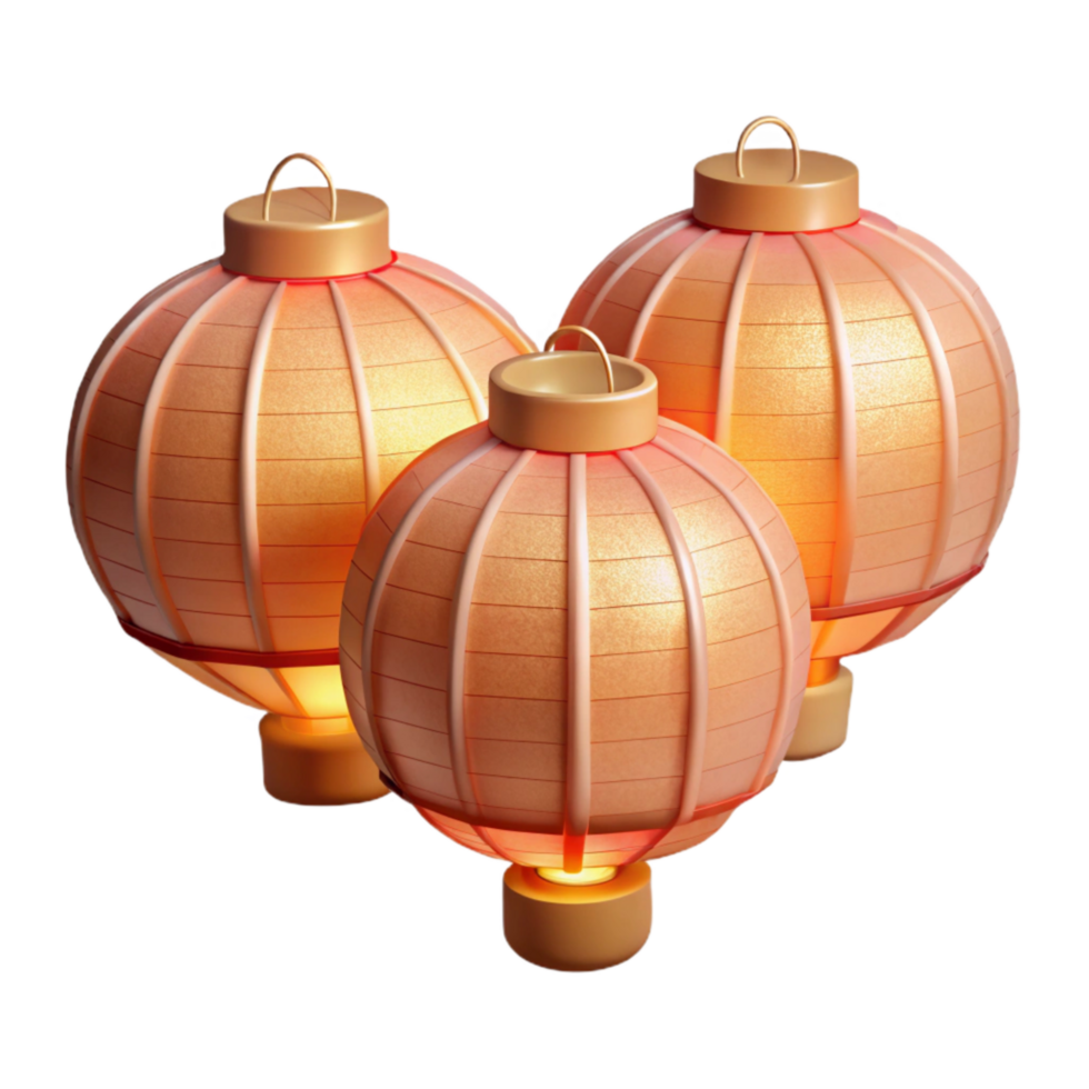 vibrant rustic Obon Festival Lantern Floating Soft Light Transparent Background genuine png