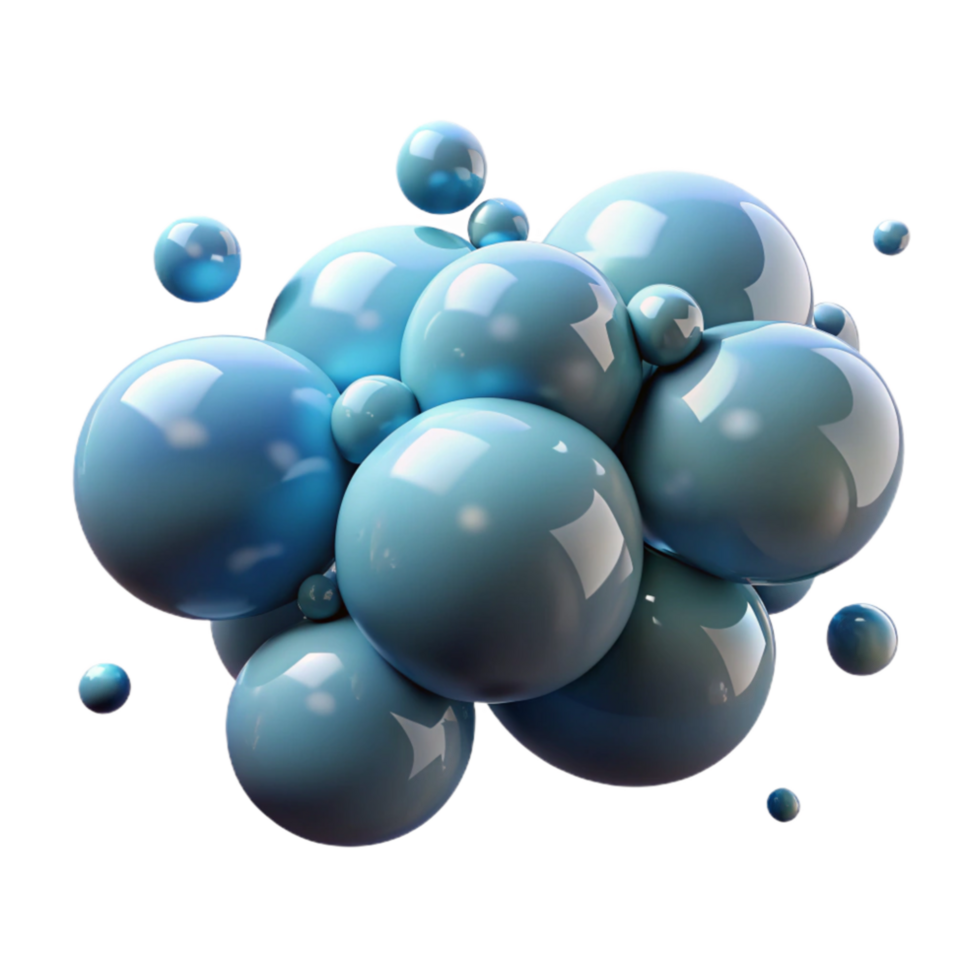impressive artistic Ocean Bubbles Rising Transparent Background genuine png
