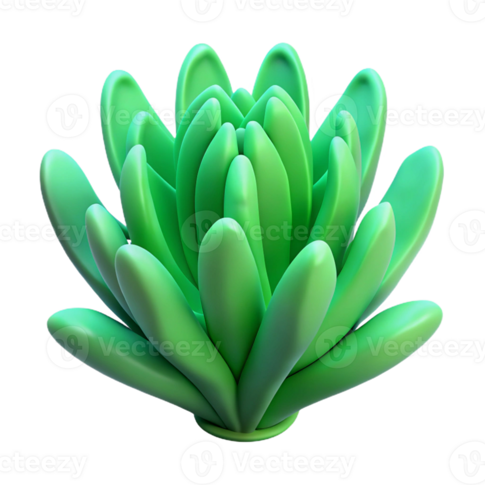 dramatic vintage Ocean Plants Green Vibrant Element png