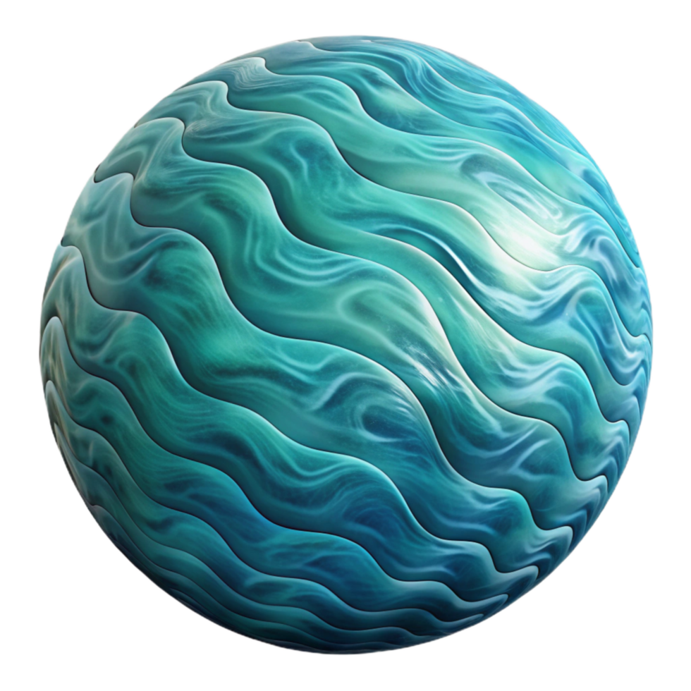 elegant minimalist Ocean Surface with Ripples Element professional png
