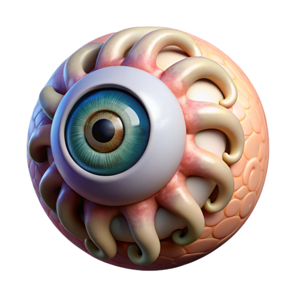 wonderful modern Octopus Eye Detail Cutout exclusive png