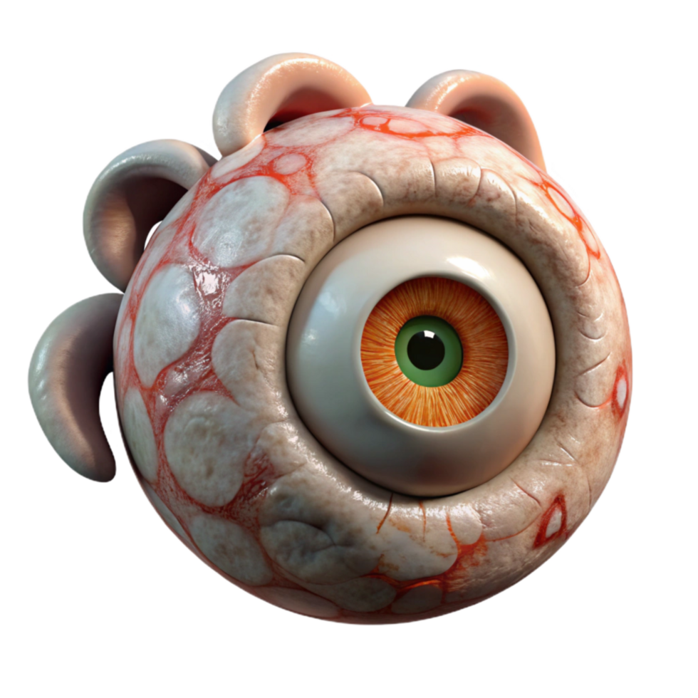 extraordinary modern Octopus Eye Detail Cutout authentic png