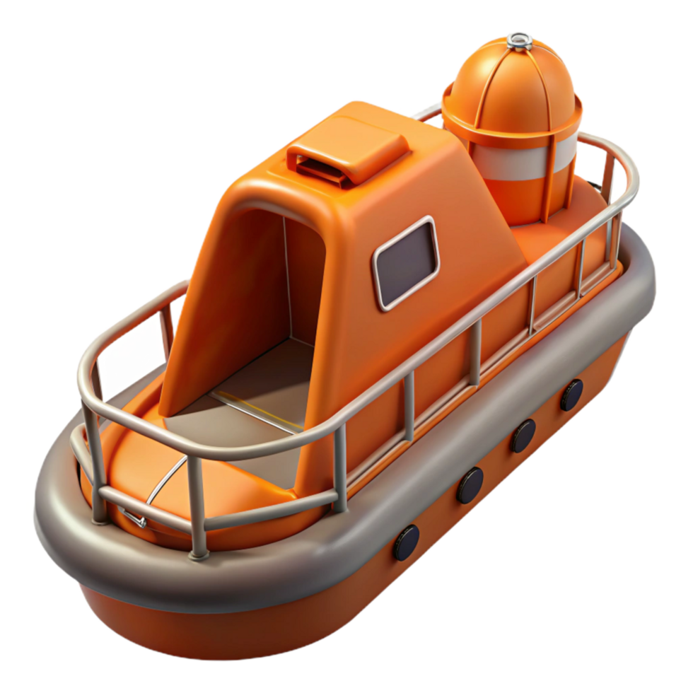 beautiful minimalist Offshore Platform Lifeboat Davit with Emergency Release Mechanism genuine png