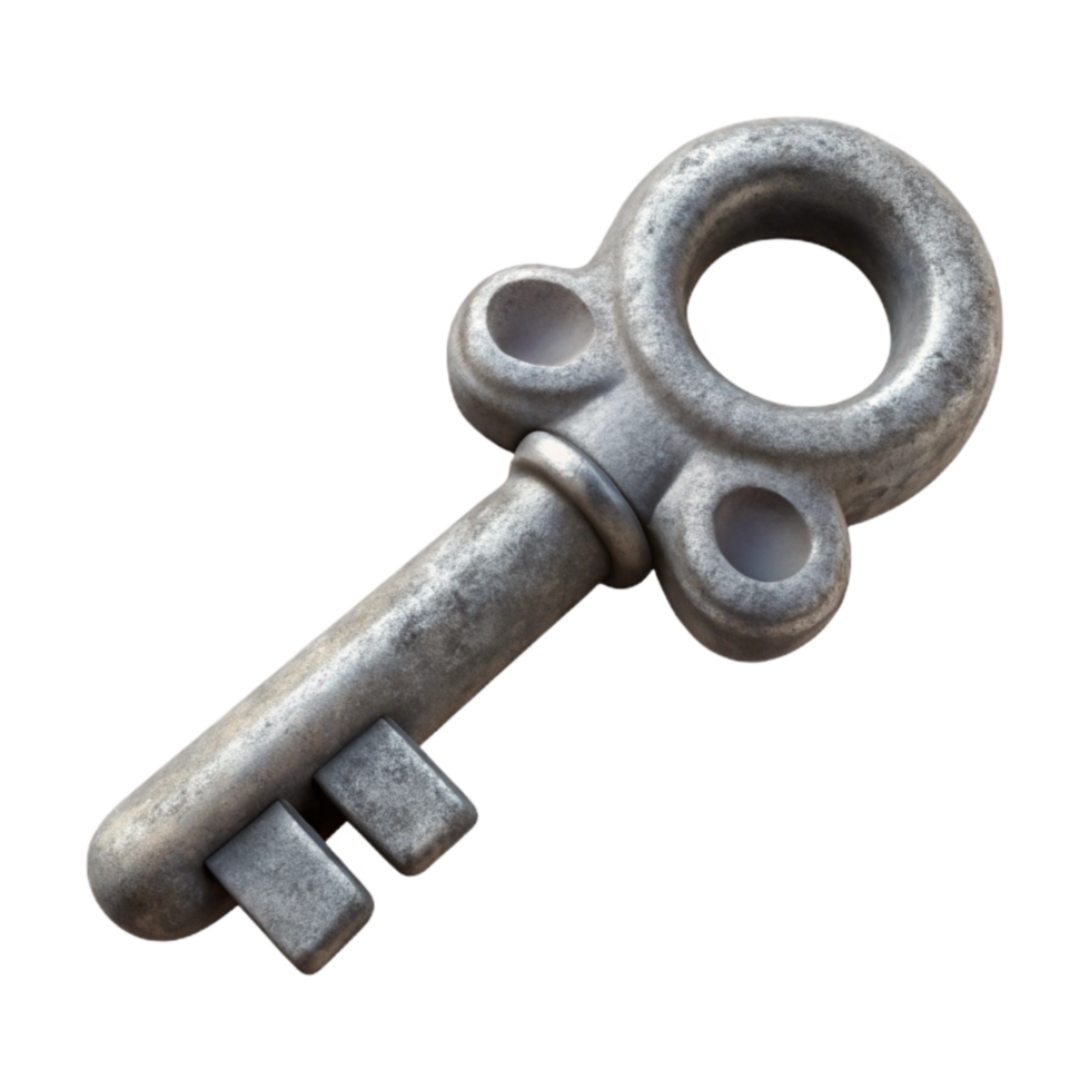 vibrant creative Old Skeleton Key Cutout genuine png