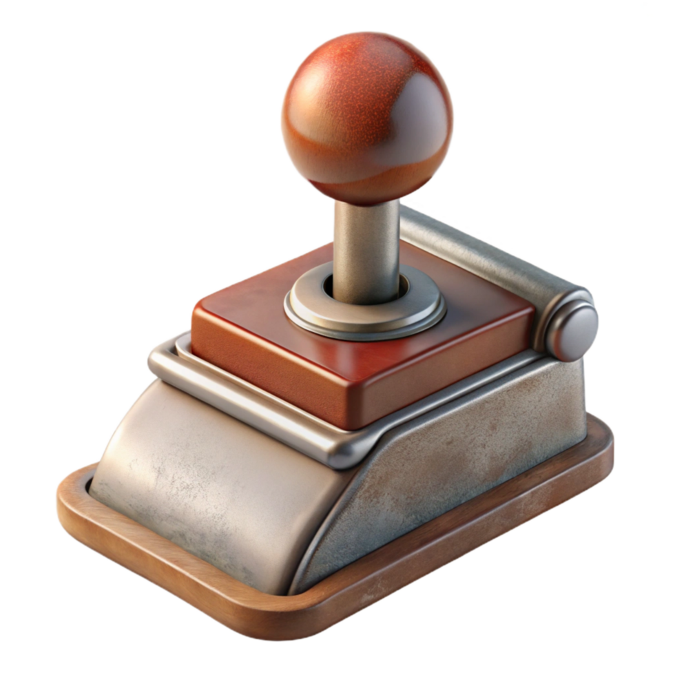 vibrant classic Old Typewriter Carriage Return Lever Transparent Element professional png