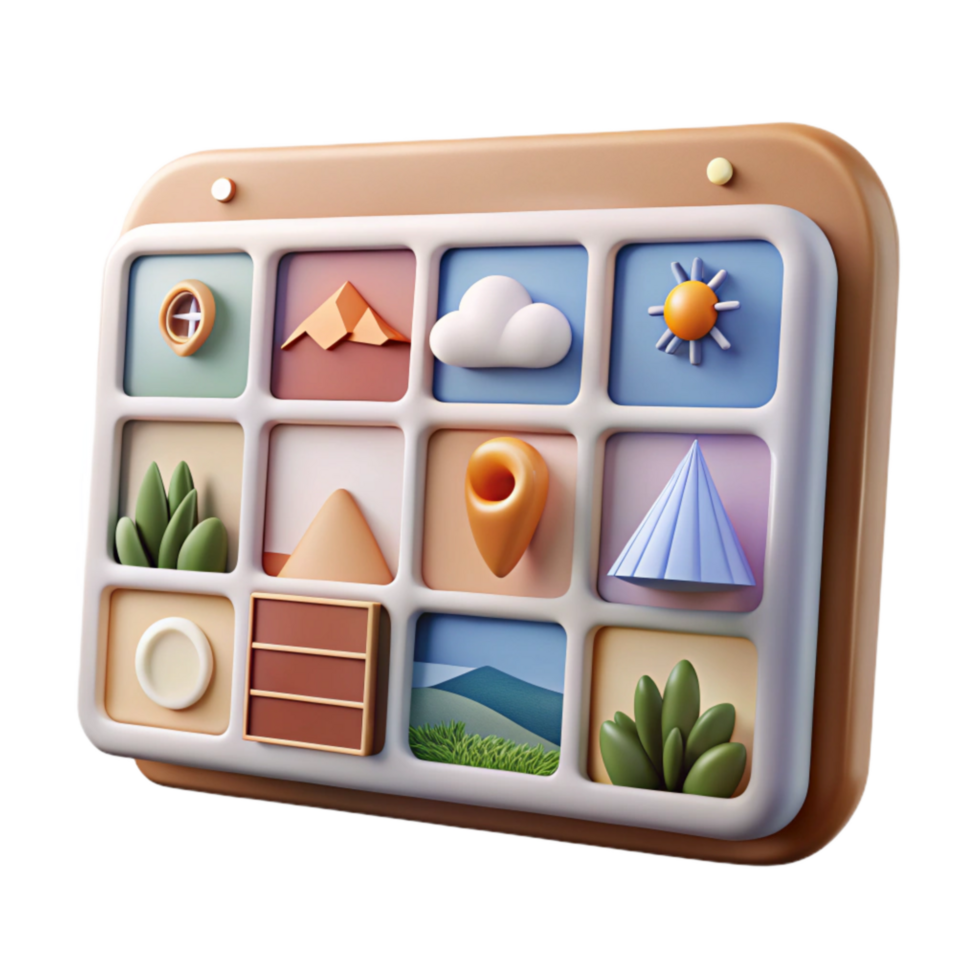 wonderful creative Online Gallery of Photos Grid View Cutout professional png