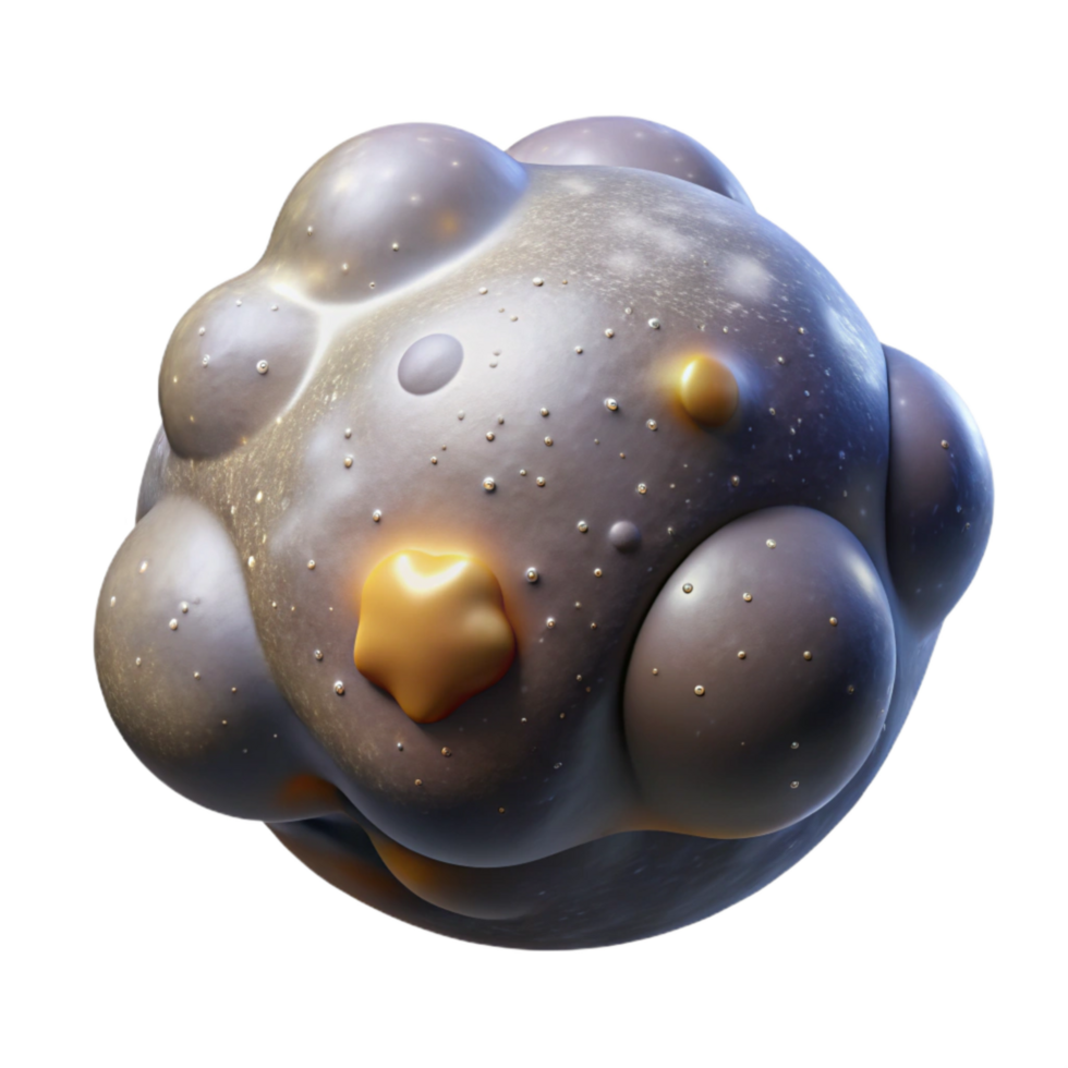 beautiful traditional Oort Cloud Cutout with Cometary Nuclei genuine png