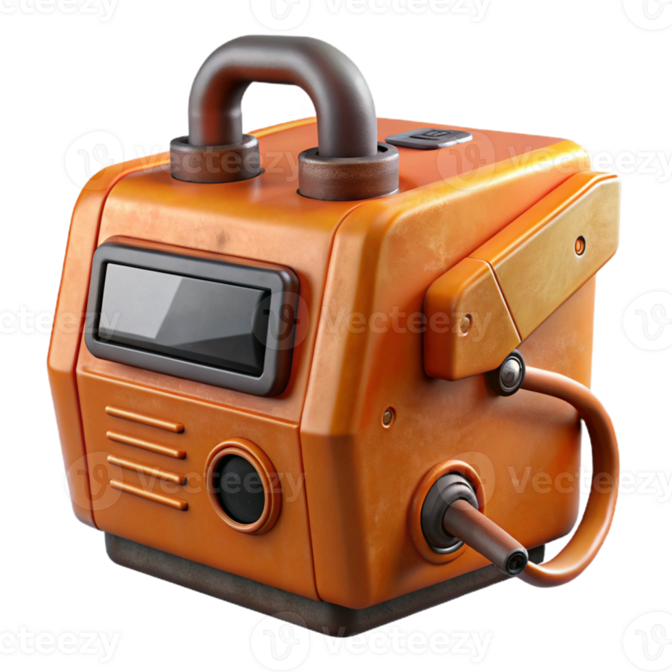 stunning artistic Orange Automated Welding Machine Cutout genuine png