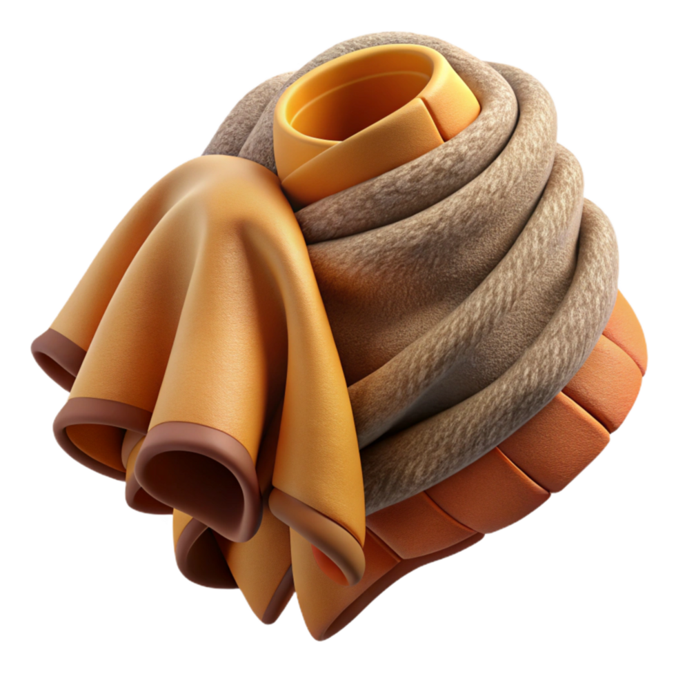 impressive artistic Organic Wool Blanket Draped Cutout high quality png