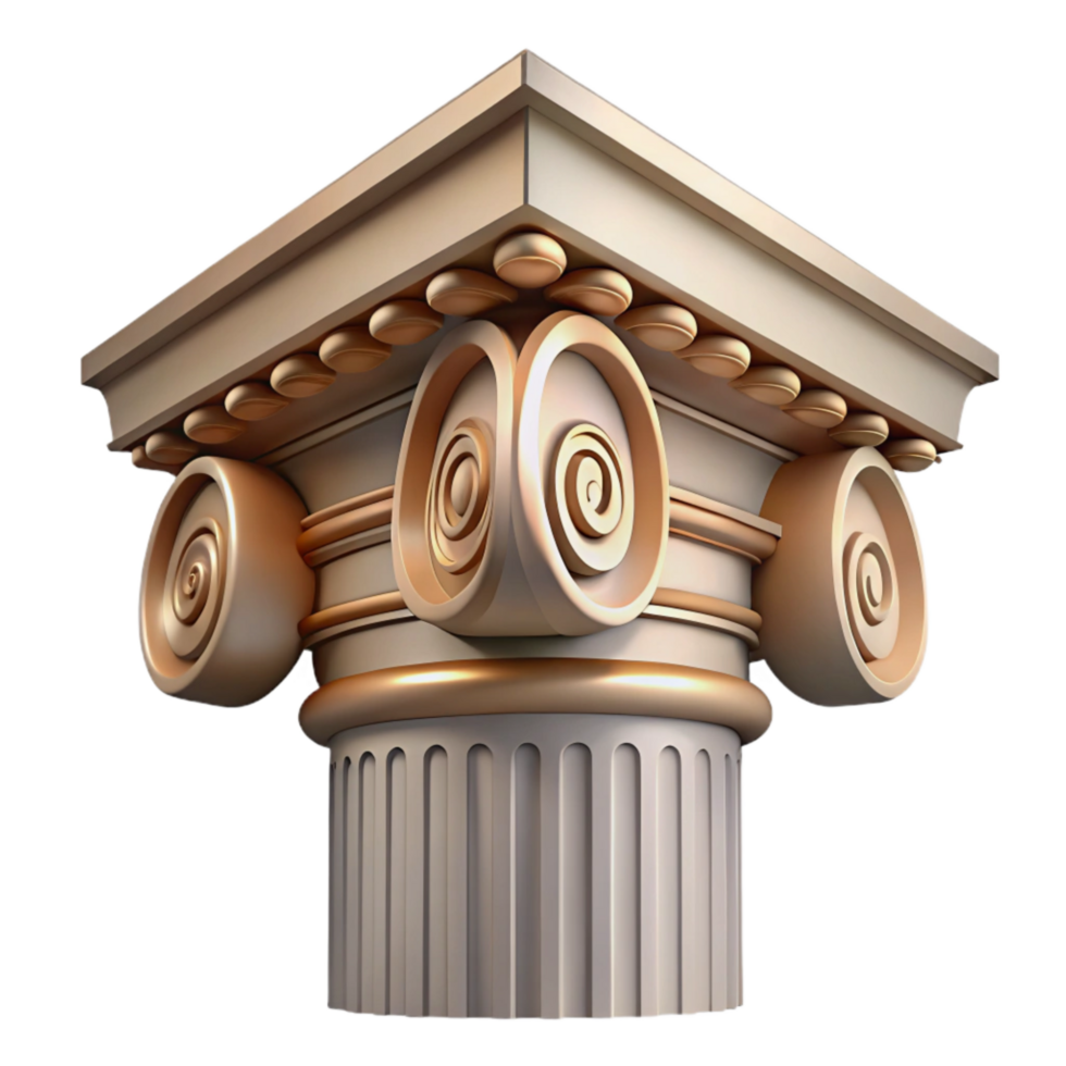 impressive creative Ornate Cornice Detail with Shadow Effect premium png