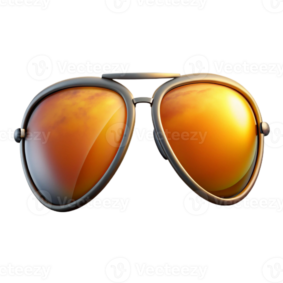 beautiful classic Oversized Sunglasses Aviator Style Isolated high resolution png