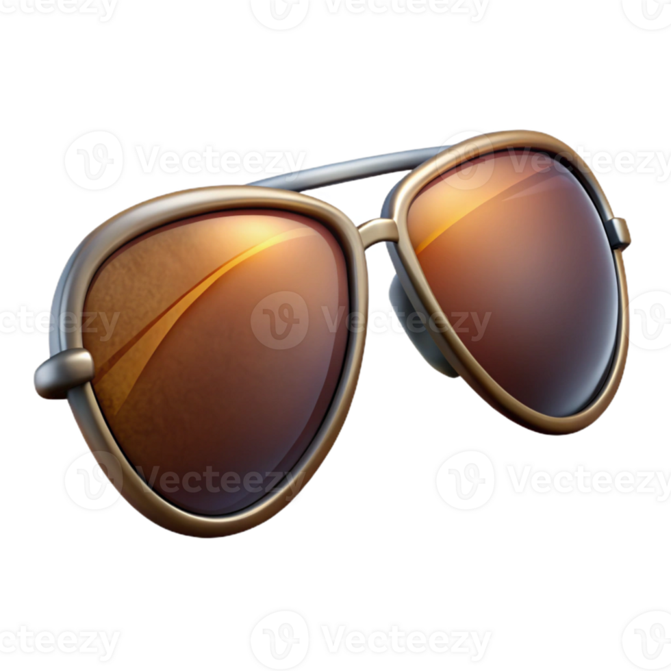extraordinary classic Oversized Sunglasses Aviator Style Isolated premium png