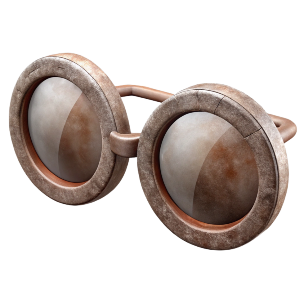 dramatic classic Pair of Eyeglasses with Black Frames Transparent Background original png