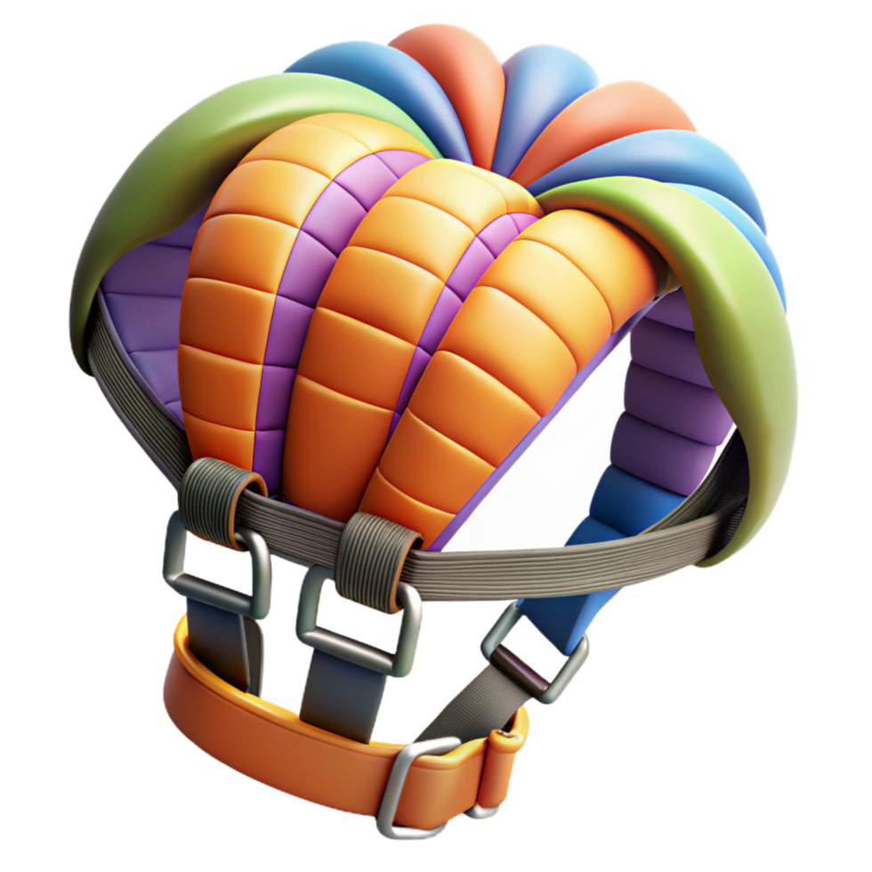extraordinary abstract Parasailing Harness Straps and Buckles Isolated Cutout high quality png