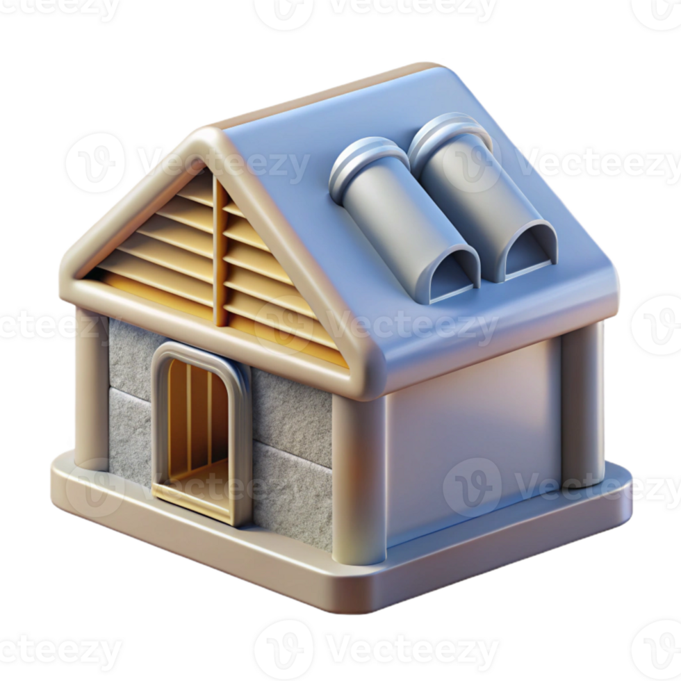 impressive abstract Passive House Ventilation Diagram Transparent Element exclusive png