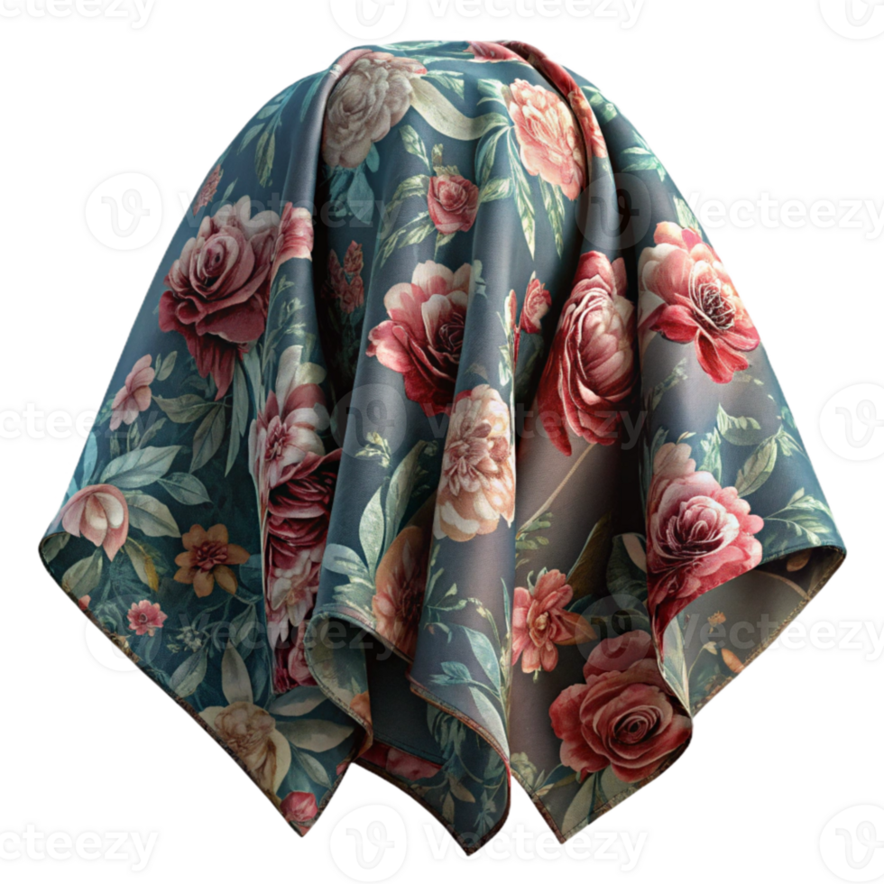 magnificent abstract Patterned Fabric Floral Print professional png