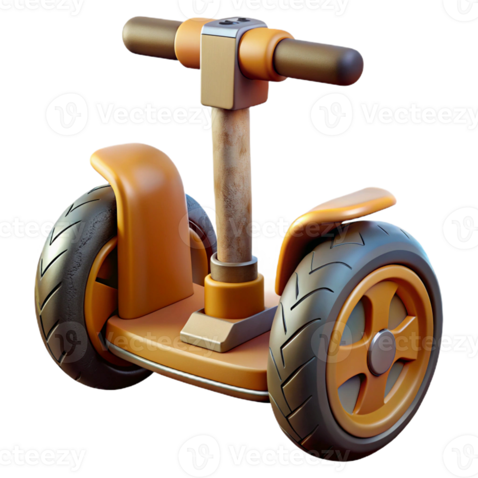 wonderful minimalist Personal Transporter Segway Cutout detailed png