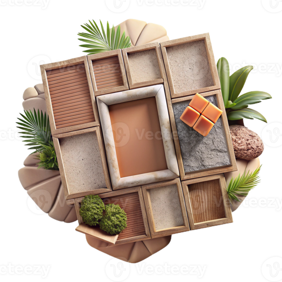 impressive classic Photo Collage Template Multi Frame Cutout high quality png