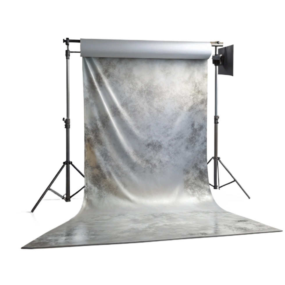 serene artistic Photography Studio Backdrop White Seamless Transparent Background premium png